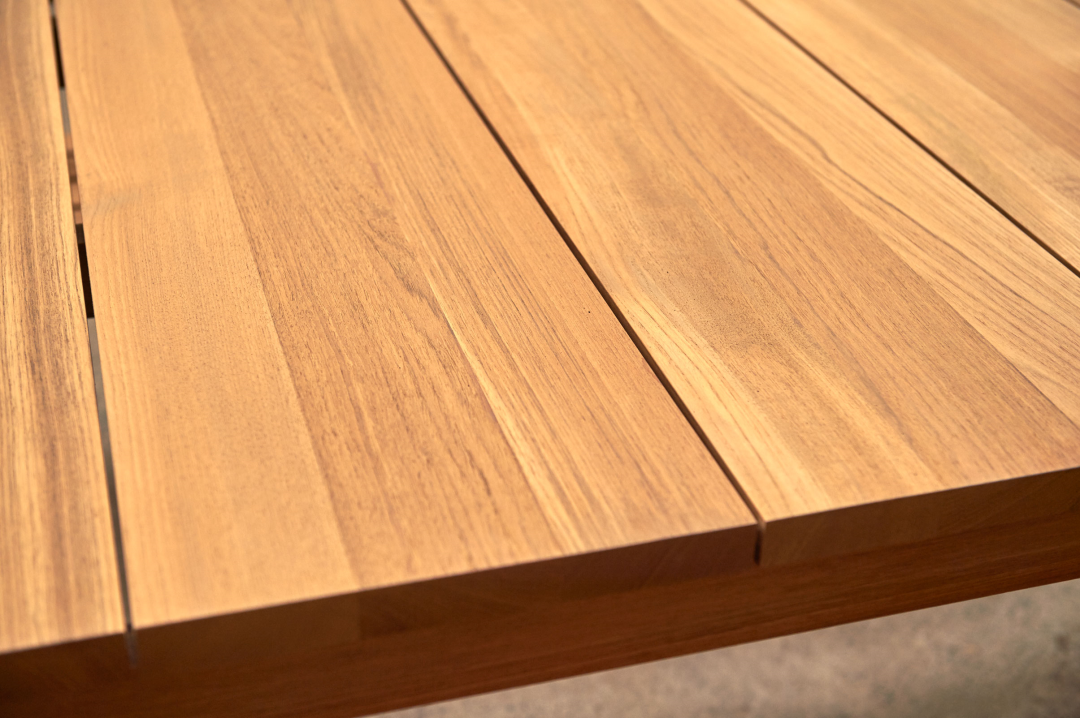 Traditional Teak Floris Tafel 91x91cm