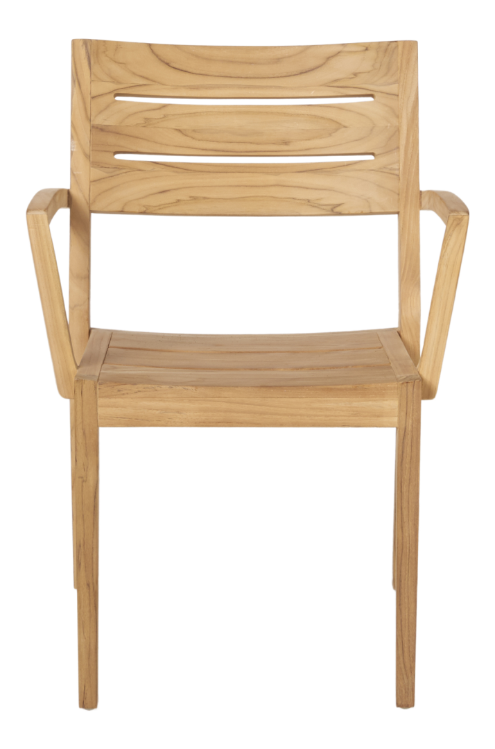 Traditional Teak Grace Stapelbare stoel
