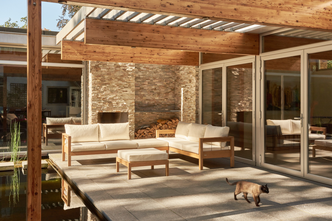 Traditional Teak Maxima Loungebank 2 pers rechts