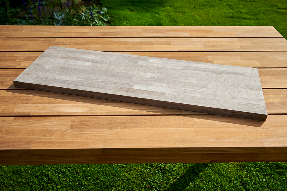 Traditional Teak Mortiz Mosaic Tafel 180x91cm