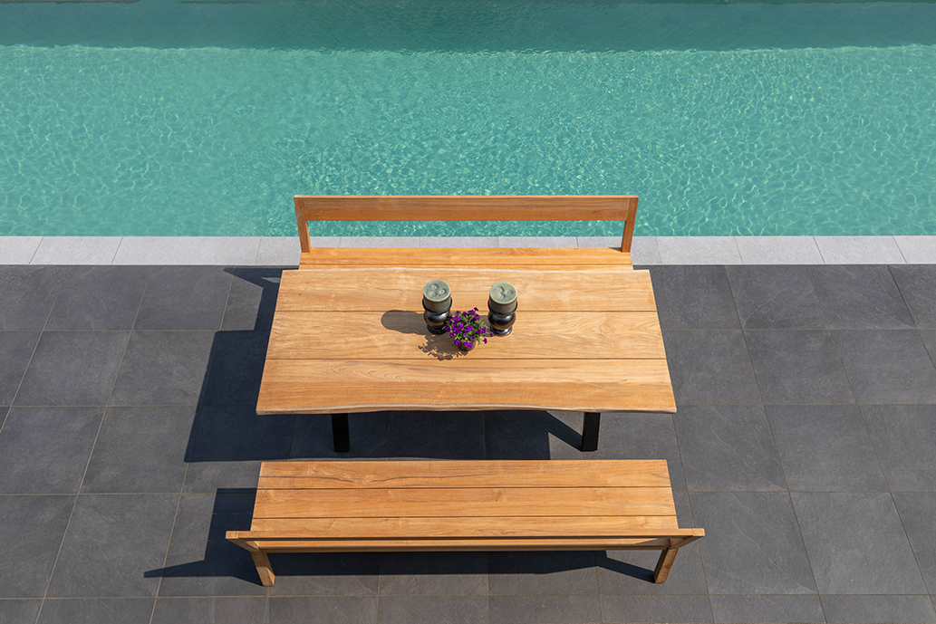 Traditional Teak NEO Bank 220cm