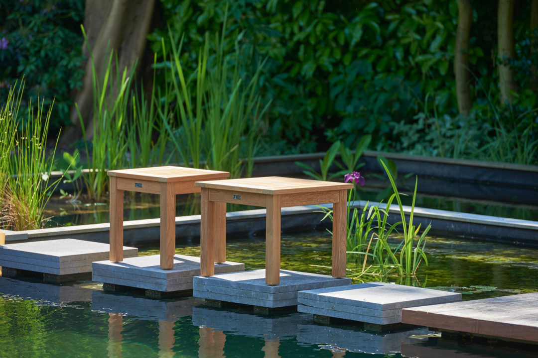 Traditional Teak Sisi Tafel 50x50cm