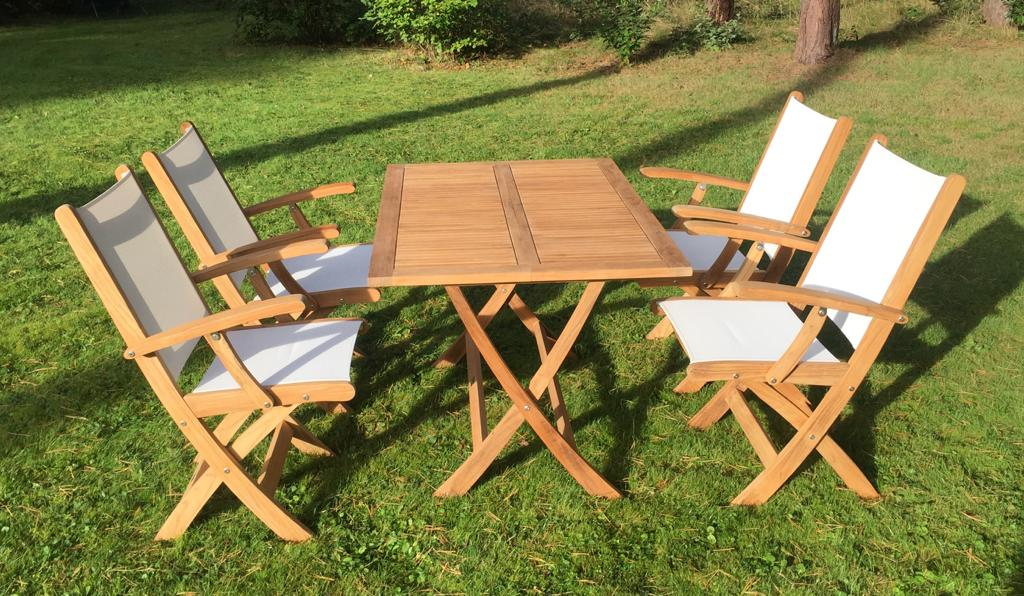 Traditional Teak Sofia Folding Tafel 80x80cm