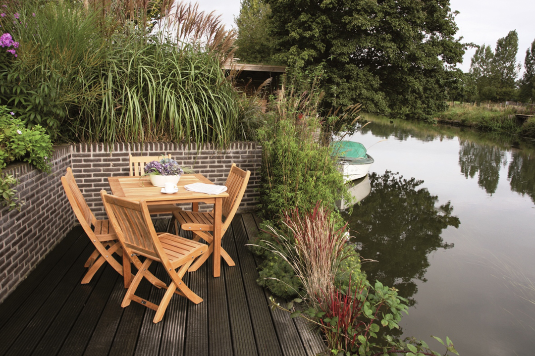 Traditional Teak Victoria Folding stoel