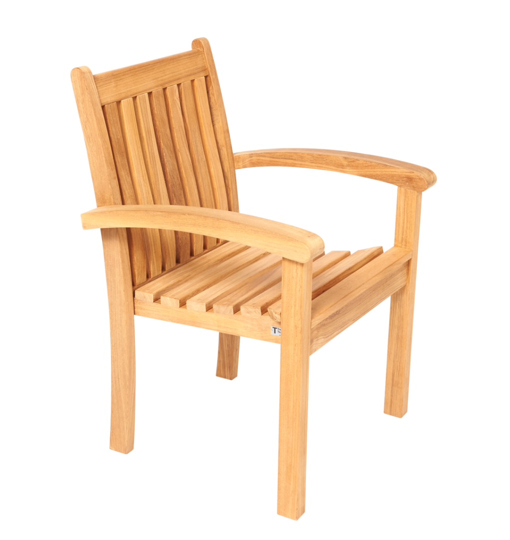 Traditional Teak Victoria Stapelbarestoel