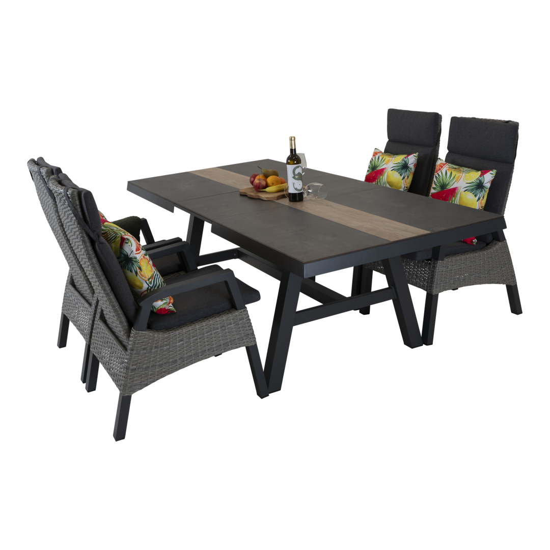 Uittrektafel Brixton 170/220x102cm