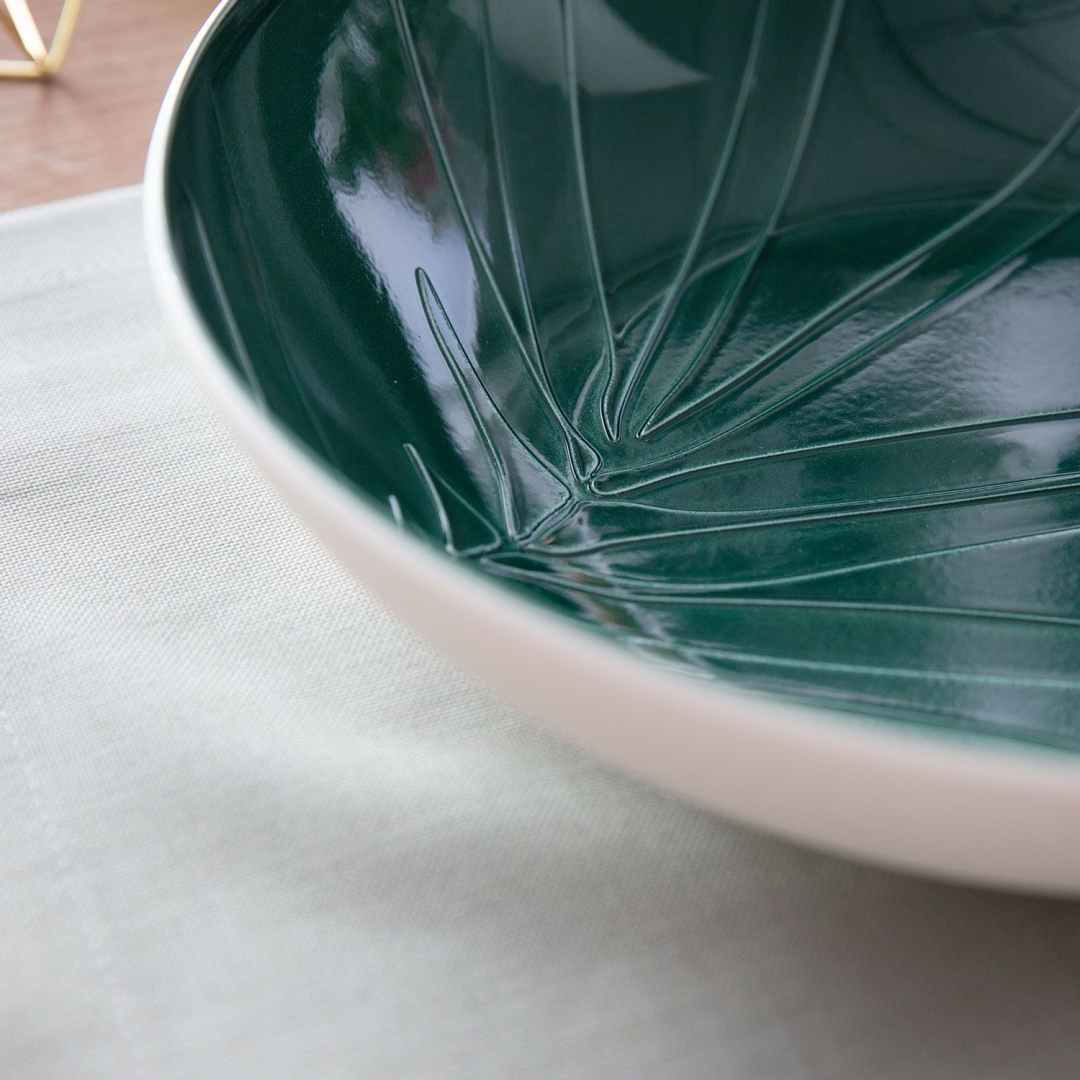 Villeroy & Boch it's my match green Serveerschaal Leaf
