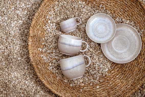 Villeroy & Boch Perlemor Sand Espressoschotel 12cm