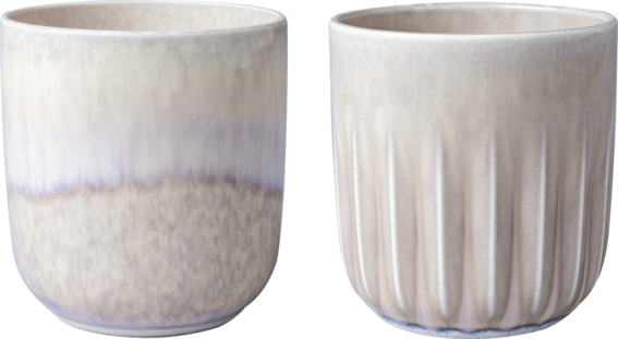 Villeroy & Boch Perlemor Sand Mokkenset 2-dlg
