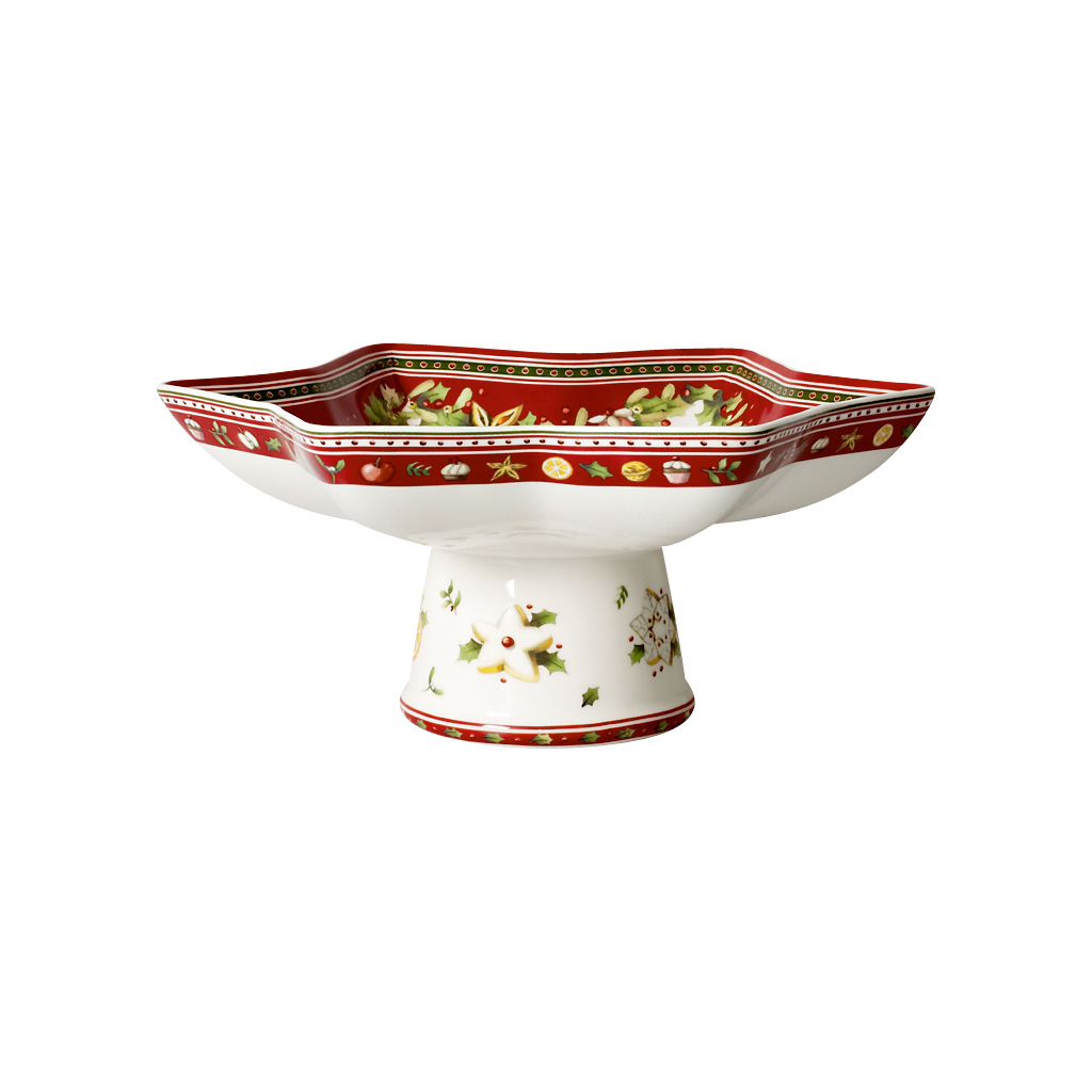 Villeroy & Boch Winter Bakery Delight Schaal Ster op voet 27x21x12 cm