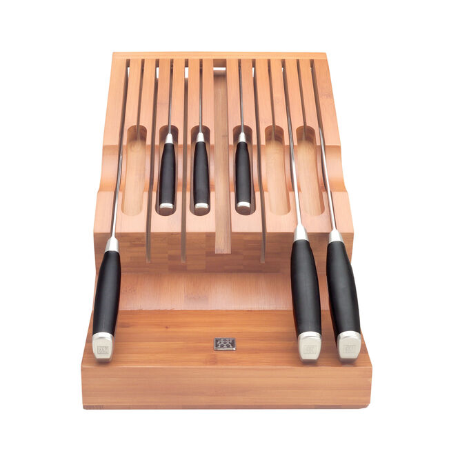 Zwilling-Henckels Messenhouder Bamboe Vierdelig-set