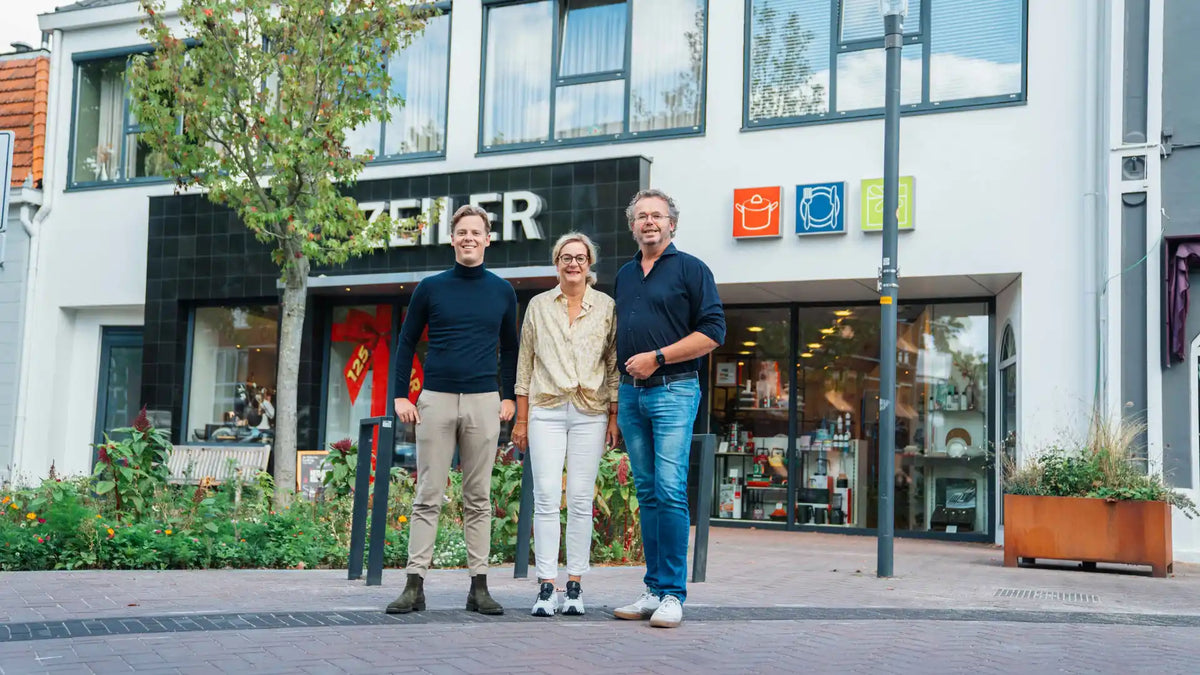 Team van Zeiler Lichtenvoorde – specialist in kookgerei, servies en keukenaccessoires met passie voor kwaliteit en persoonlijk advies.