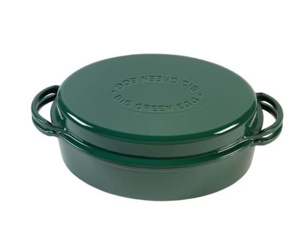Big Green Egg Gietijzeren Pan Ovaal