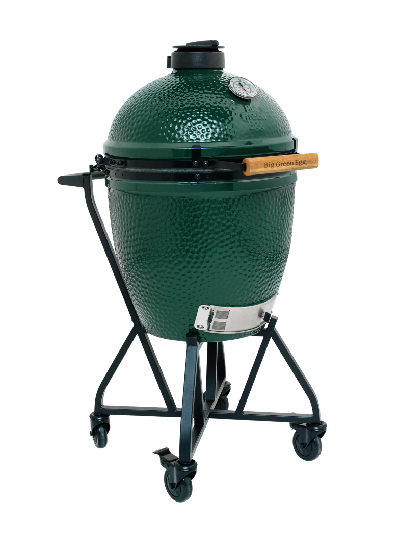 Big Green Egg Large+ intergrated nest + Handler + Cover