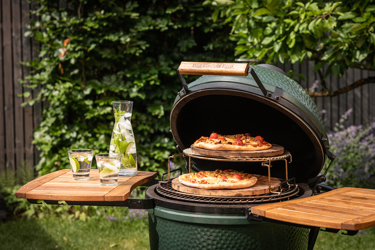 Big Green Egg Large+ intergrated nest + Handler + Mates + Cover