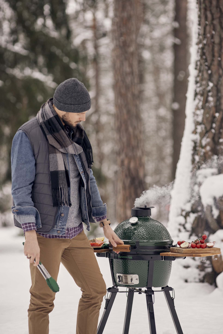 Big Green Egg Minimax + Cover