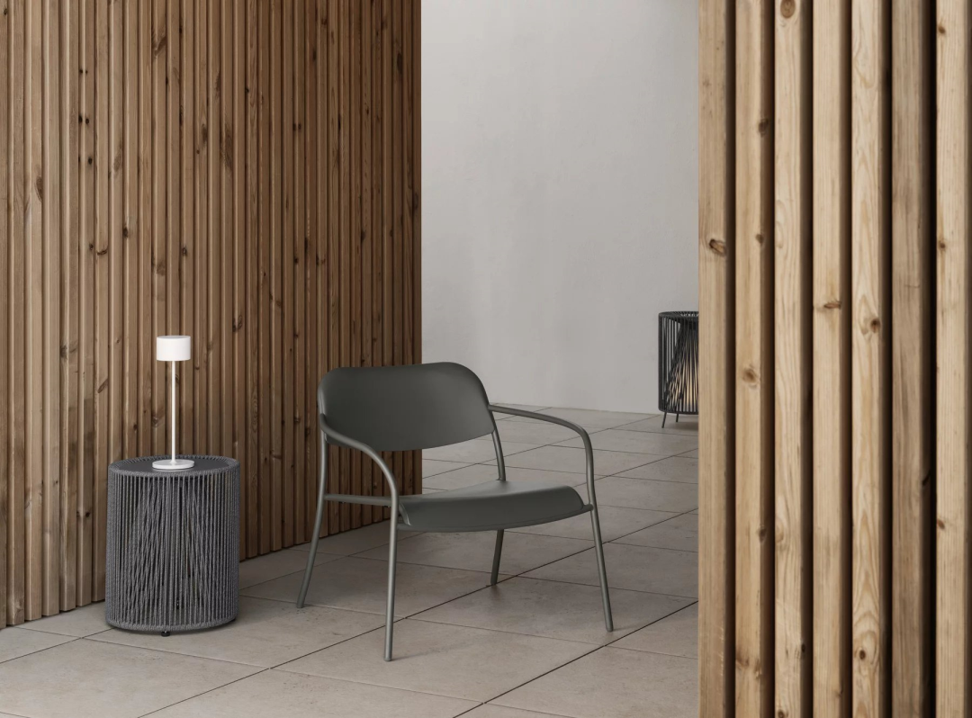 Blomus YUA Zitkussen Melange Grey