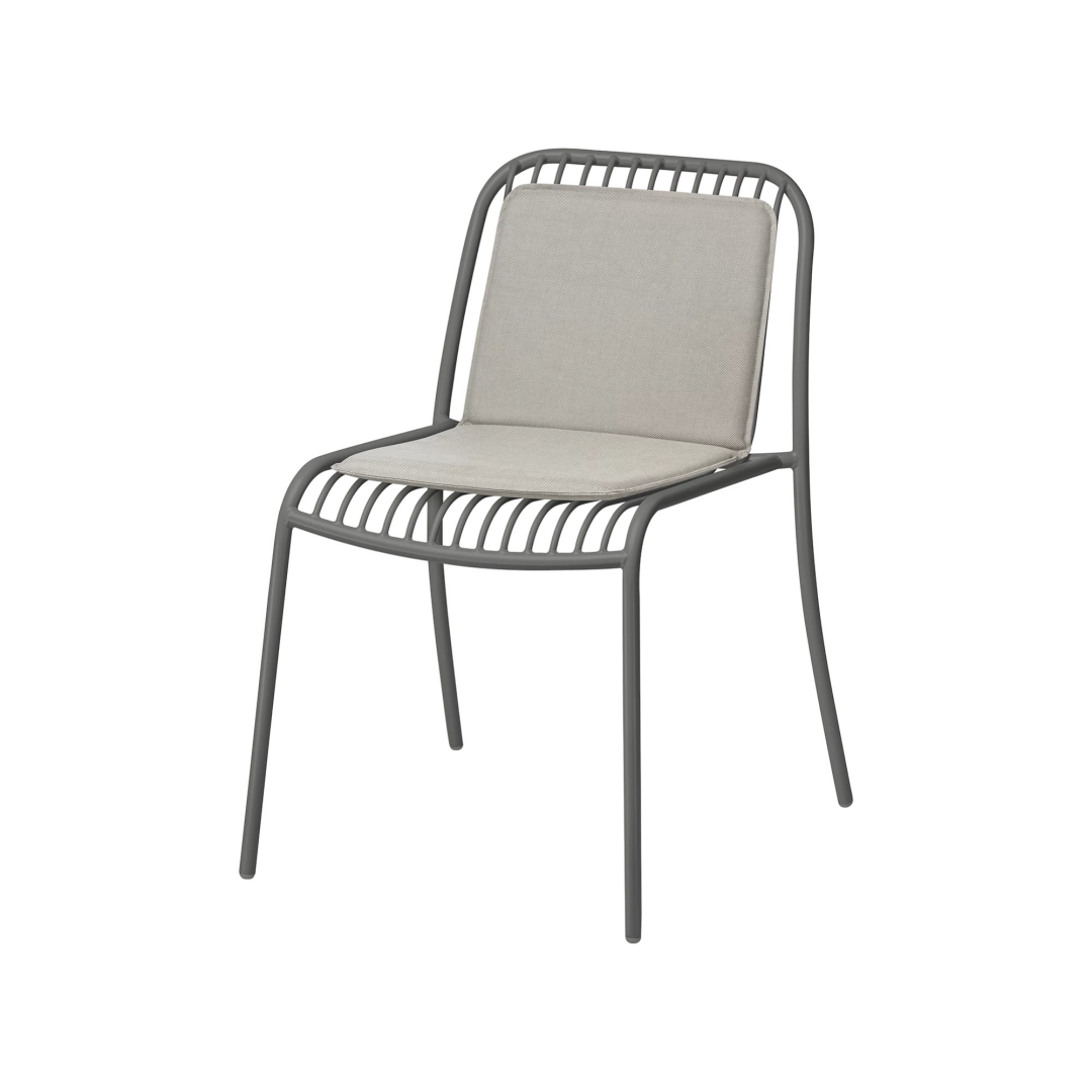 Blomus YUA Zitkussen + rugkussen Melange Grey
