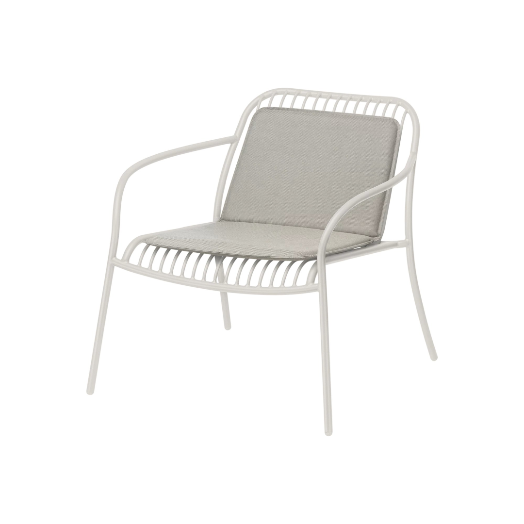Blomus YUA Zitkussen + rugkussen Melange Grey