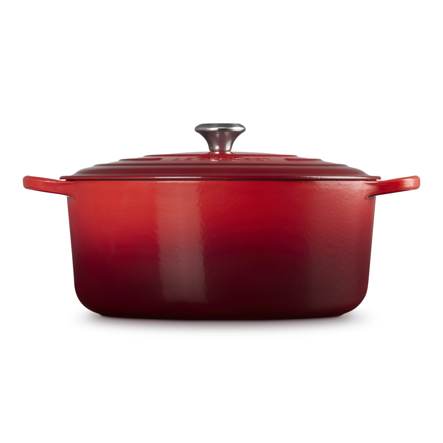 Le creuset Braad- / Stoofpan Signature rond Kersenrood 34cm 12l