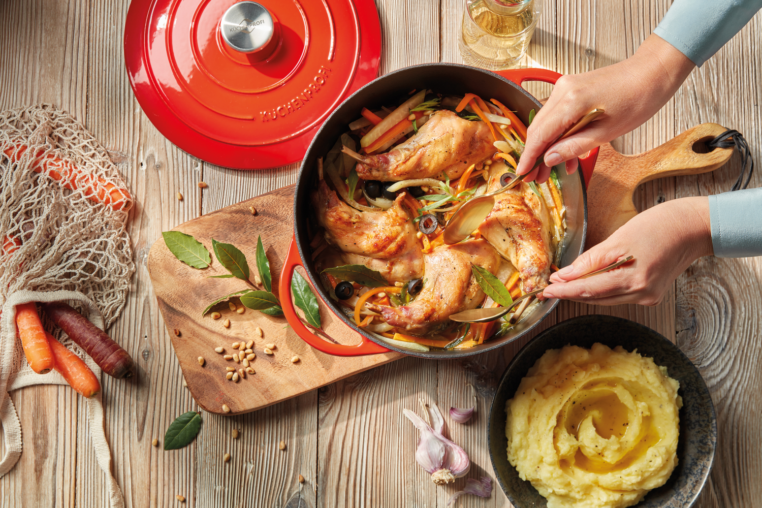 Braadpan rond, 28 cm