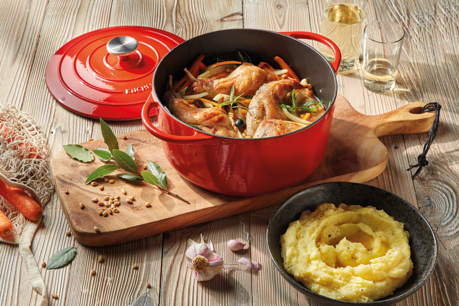Braadpan rond, 28 cm
