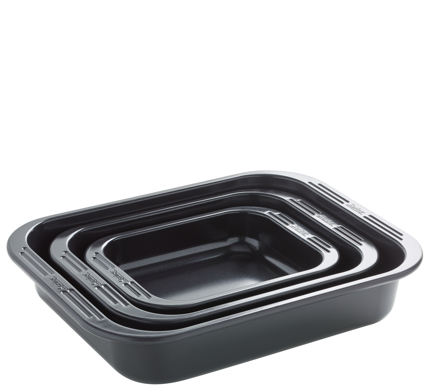 Braadslede set rechthoekig CULINAR, 3-delig