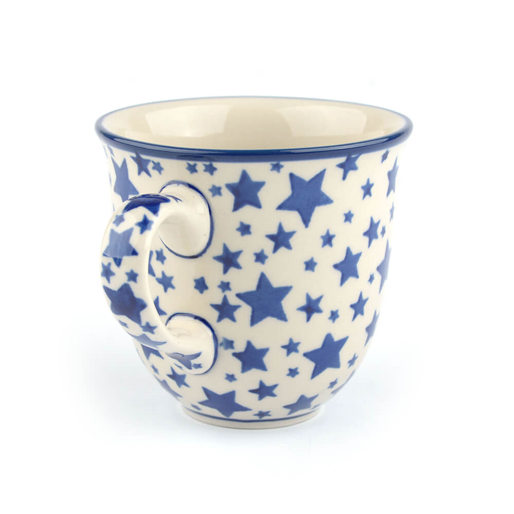 Bunzlau Beker 340ml White Stars
