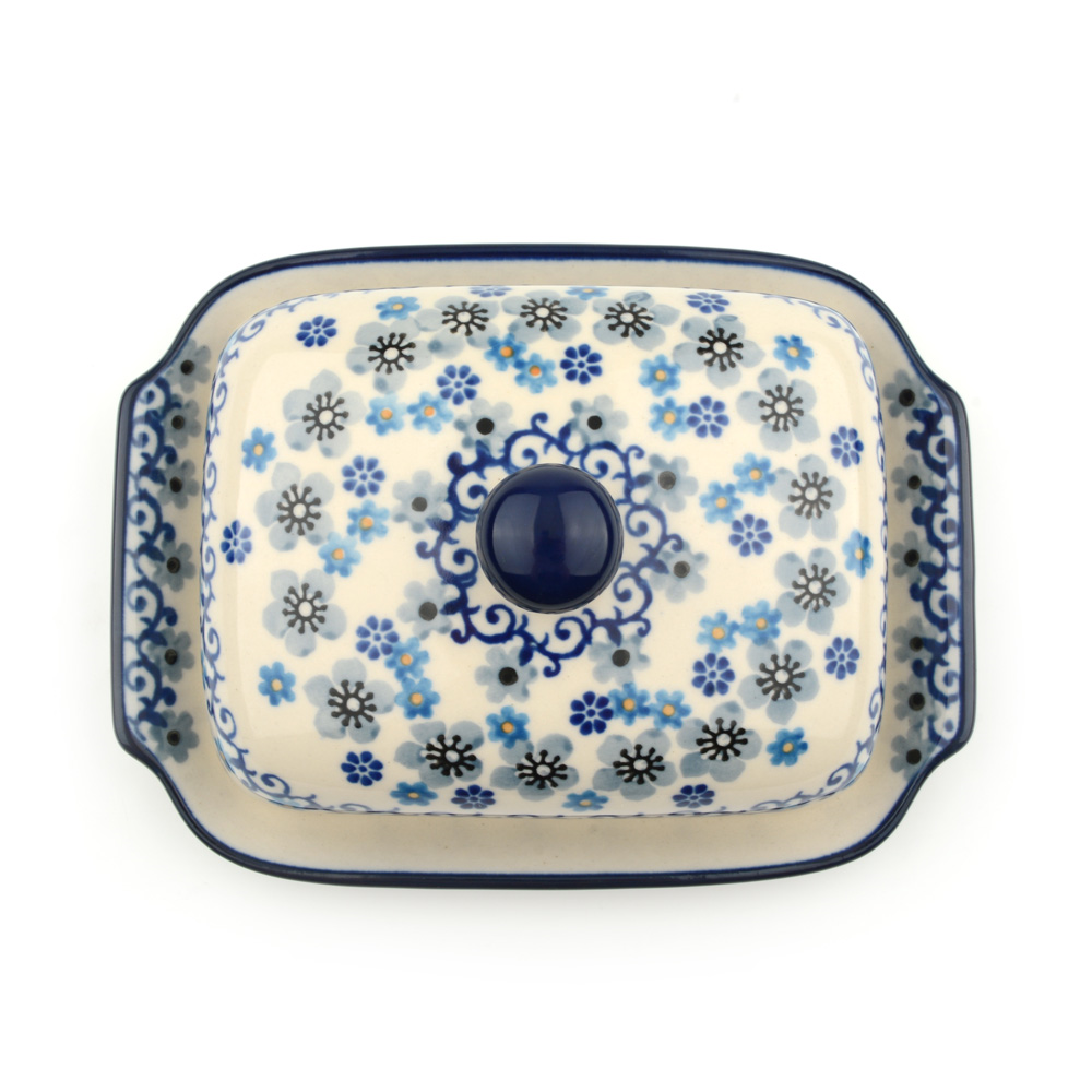 Bunzlau Botervloot 13x17cm Winter Garden