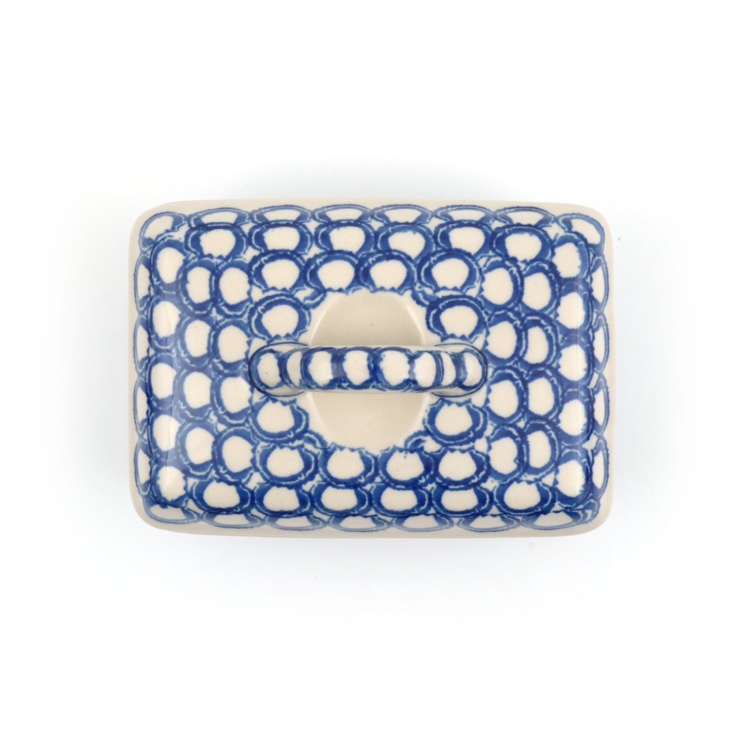 Bunzlau Botervloot 9,5x13,5cm Pearls