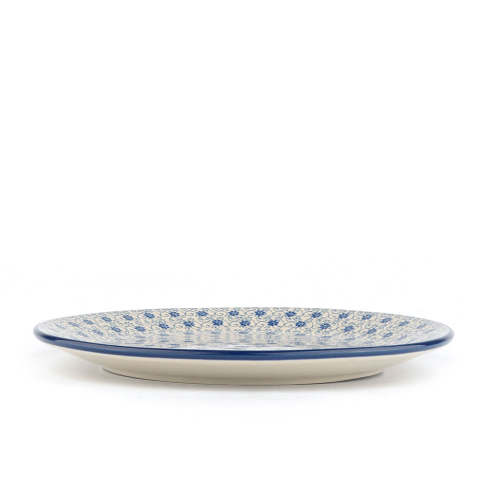 Bunzlau Dinderbord 25cm plat Flower Fountain