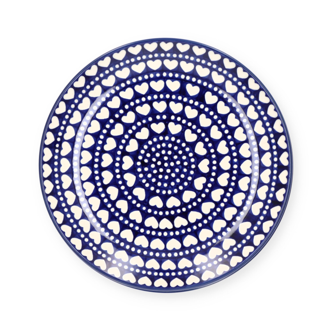 Bunzlau Dinerbord 25,5 cm Blue Valentine