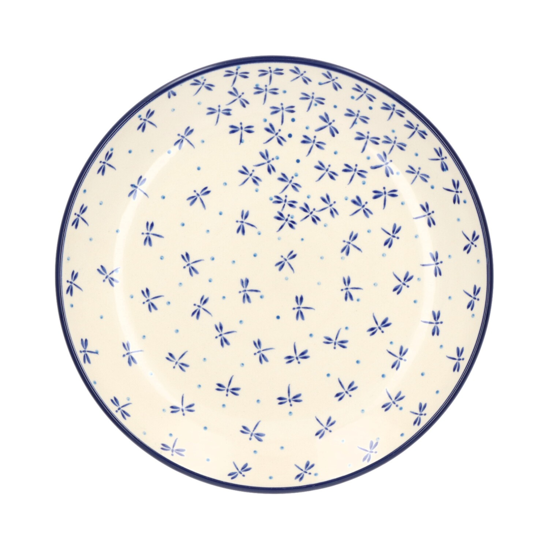 Bunzlau Dinerbord 26,5 cm Damselfly