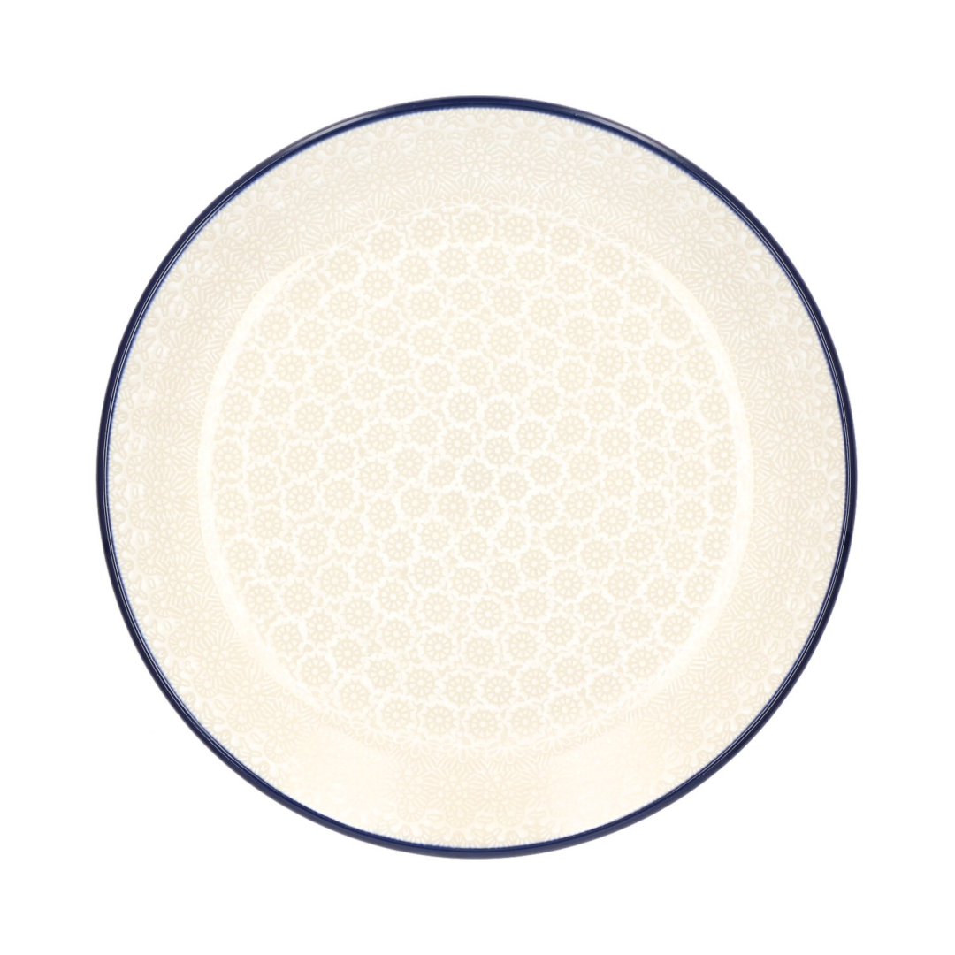 Bunzlau Dinerbord 26,5 cm White Lace