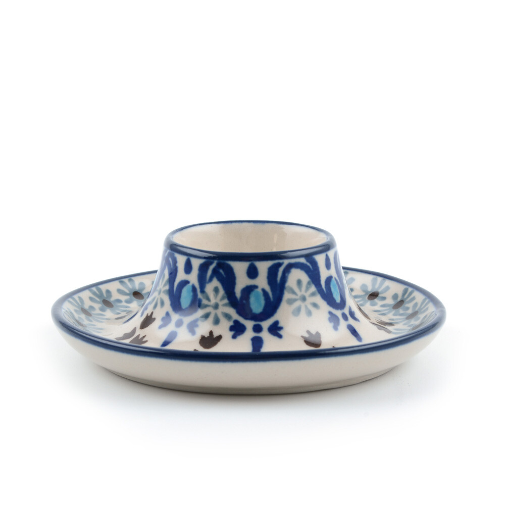 Bunzlau Eierdop plat 9cm Marrakesh