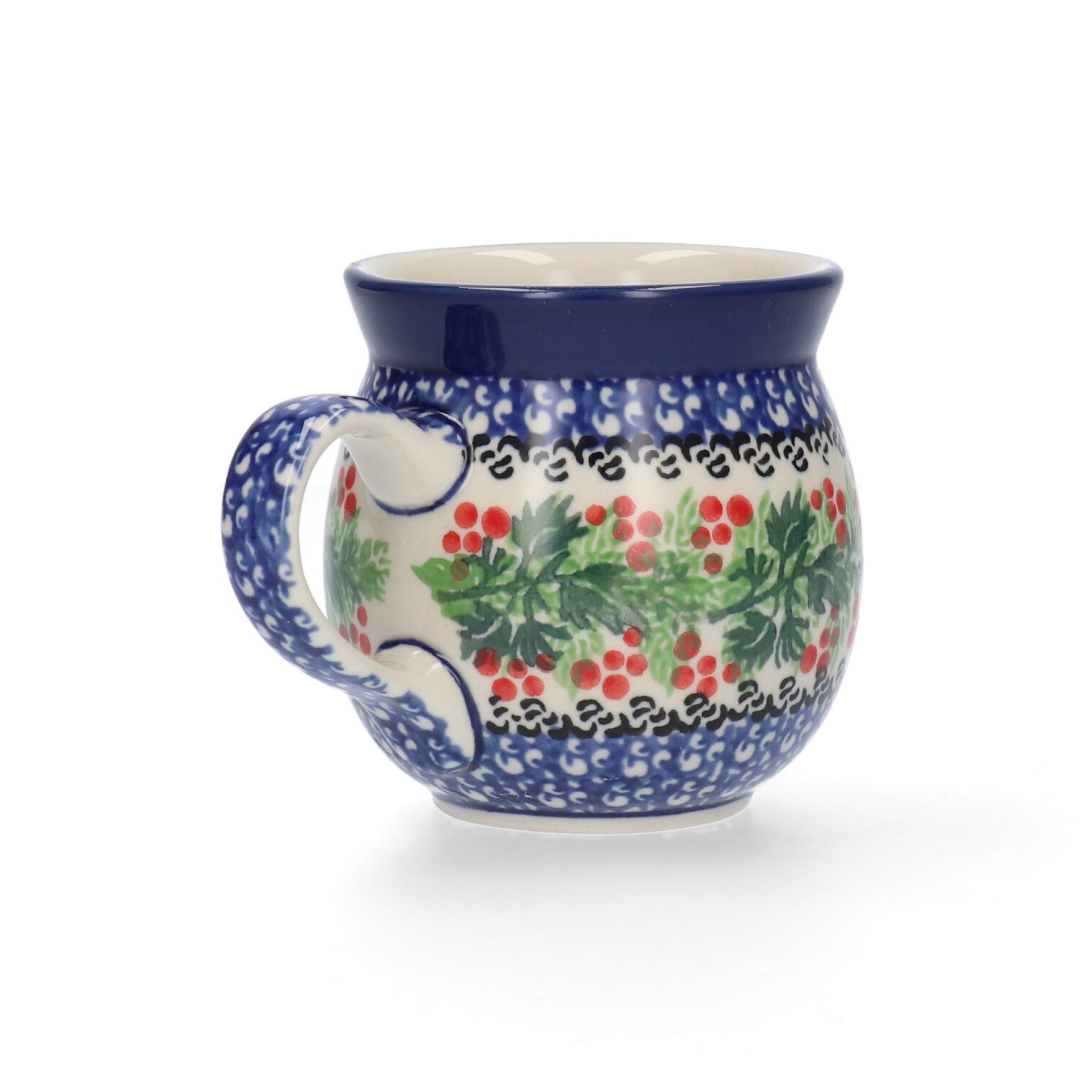 Bunzlau Farmer Mug 0,24L Holly Berry