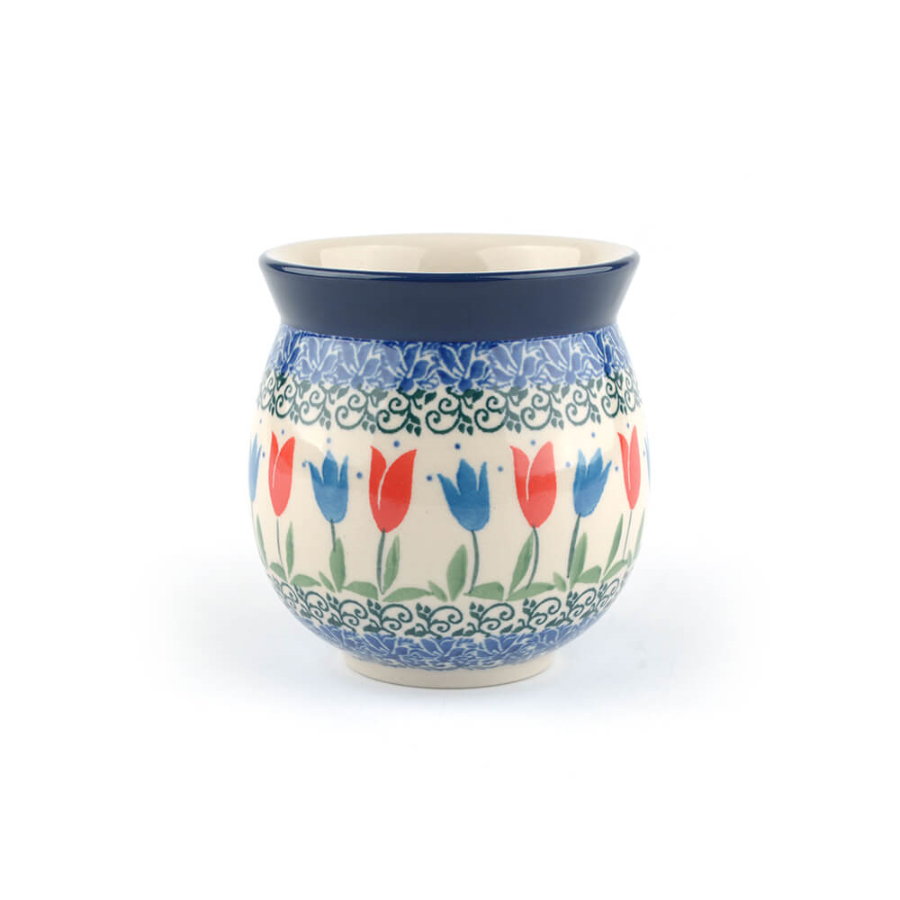 Bunzlau Farmer Mug 300ml Tulip Royal