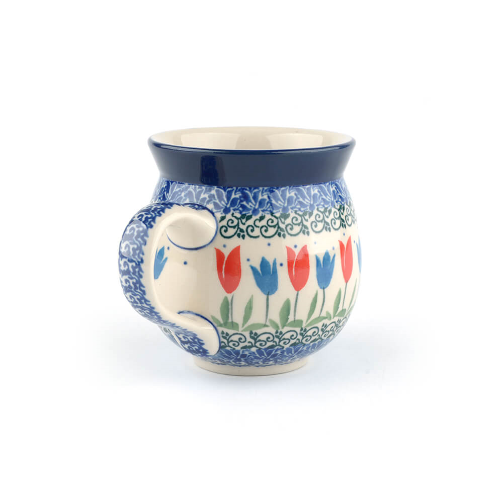 Bunzlau Farmer Mug 300ml Tulip Royal