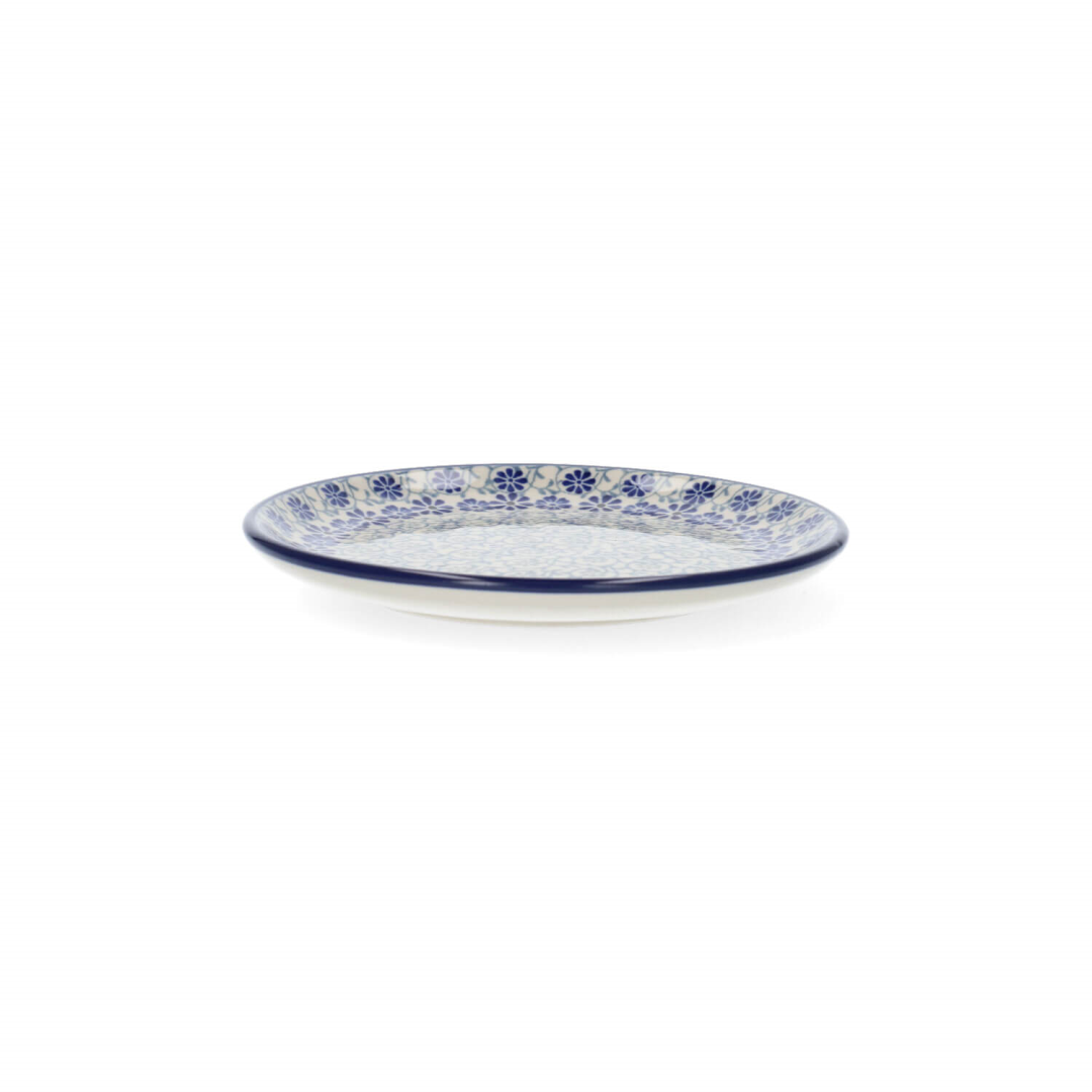 Bunzlau Gebaksbord 16 cm Blue Fountain