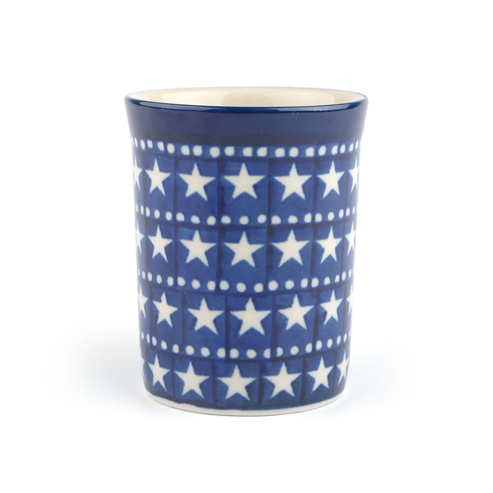 Bunzlau Mok 250 ml Blue Stars
