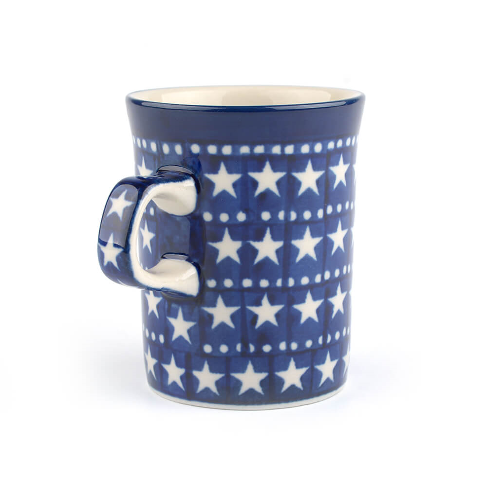 Bunzlau Mok 250 ml Blue Stars