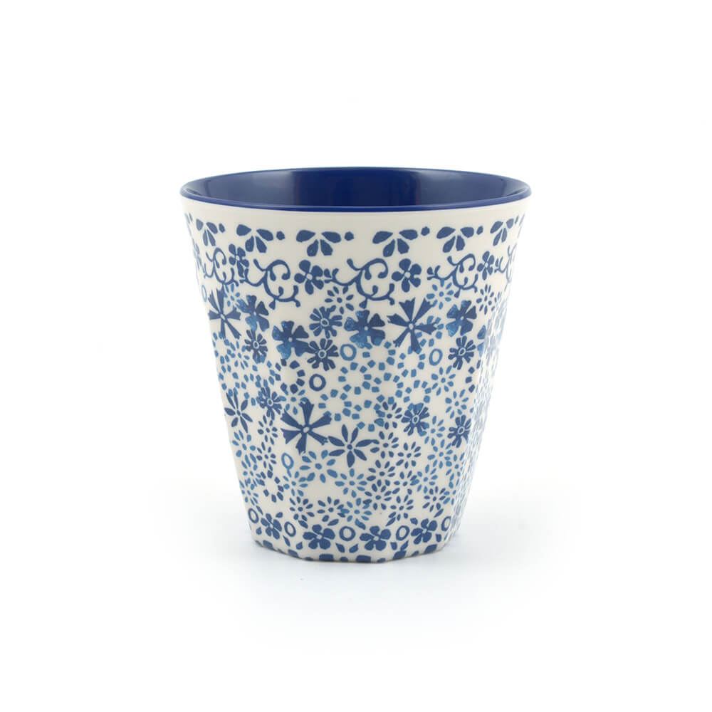 Bunzlau Mok Melamine Indigo Lace