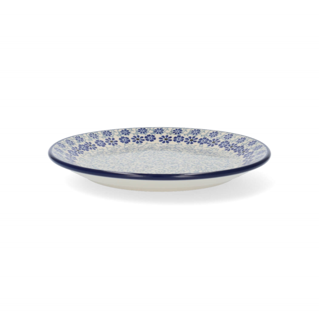 Bunzlau Ontbijbord 20cm plat Blue Fountain