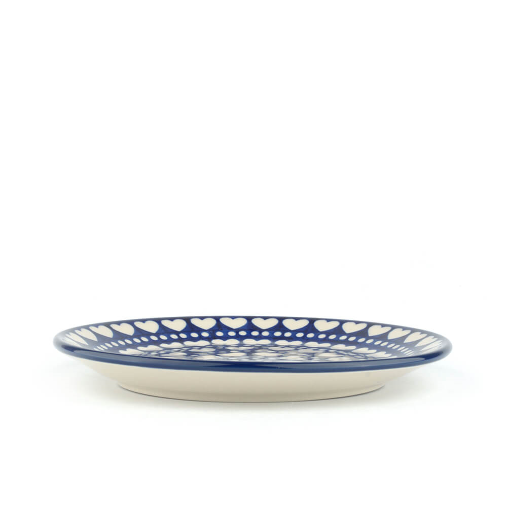 Bunzlau Ontbijbord 20cm plat Blue Valentine