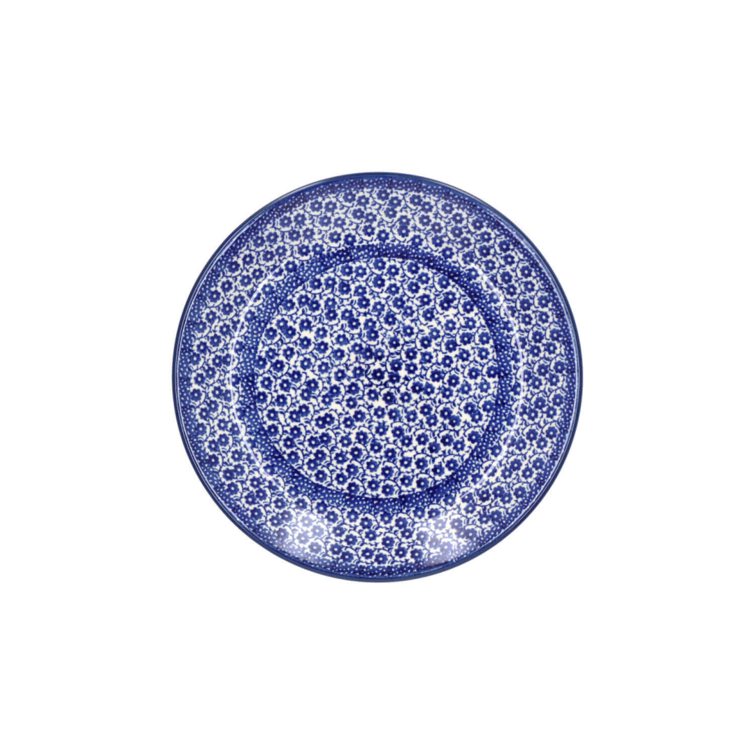 Bunzlau Ontbijbord 20cm plat Midnight Blue
