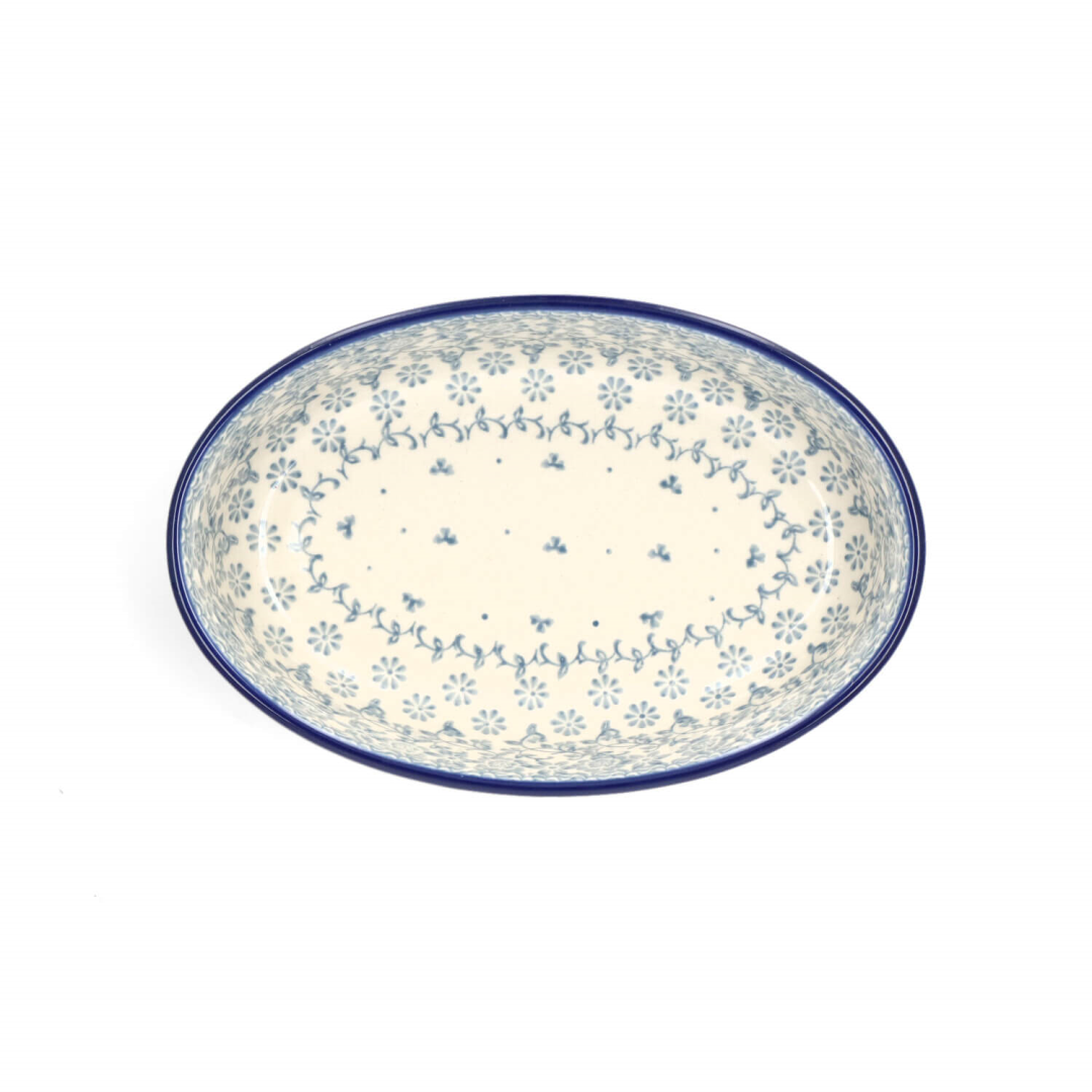 Bunzlau Ovenschaal 13x21cm Ocean Breeze