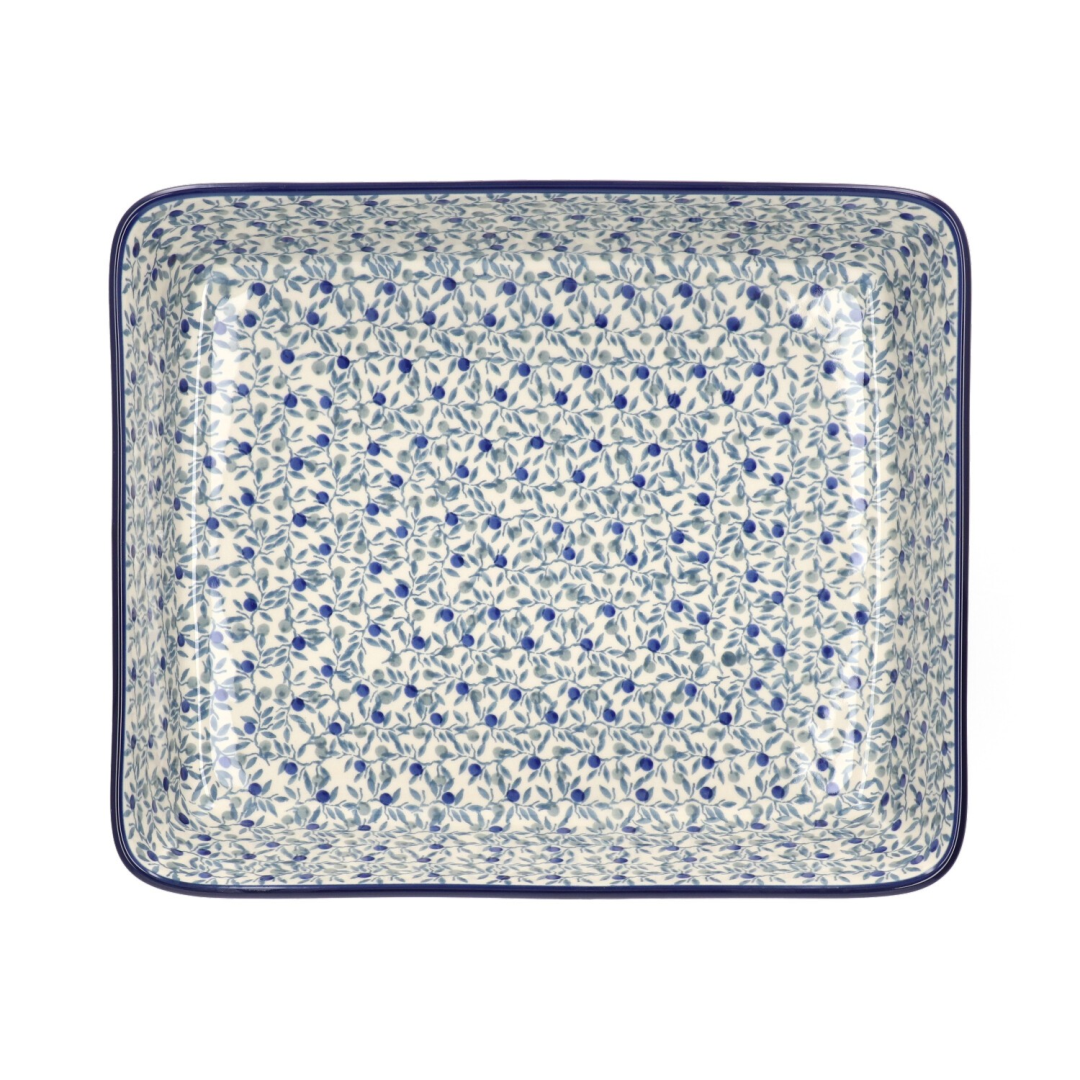 Bunzlau Ovenschaal 25x32cm Blue Olive