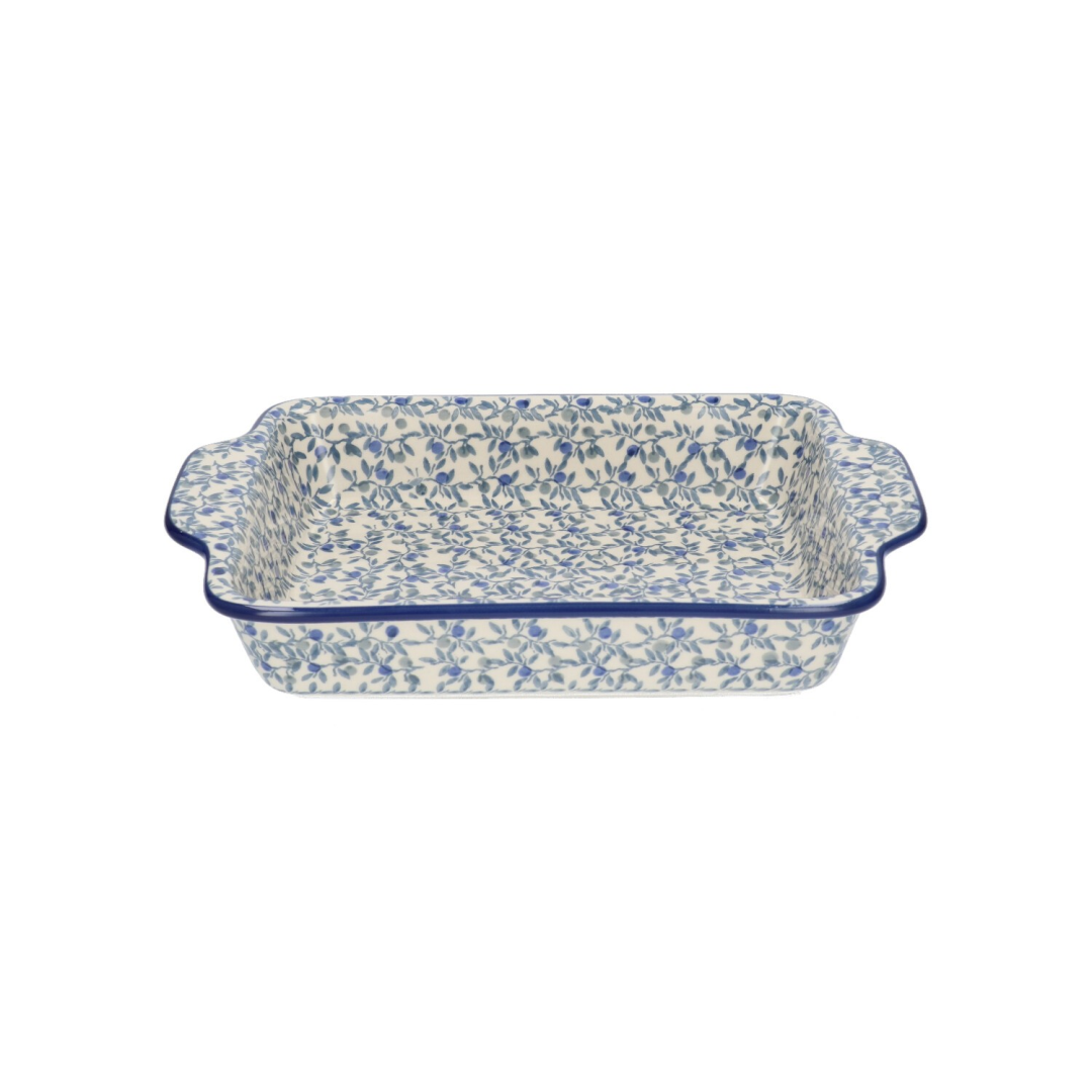 Bunzlau Ovenschaal 28x18,5cm Blue Olive