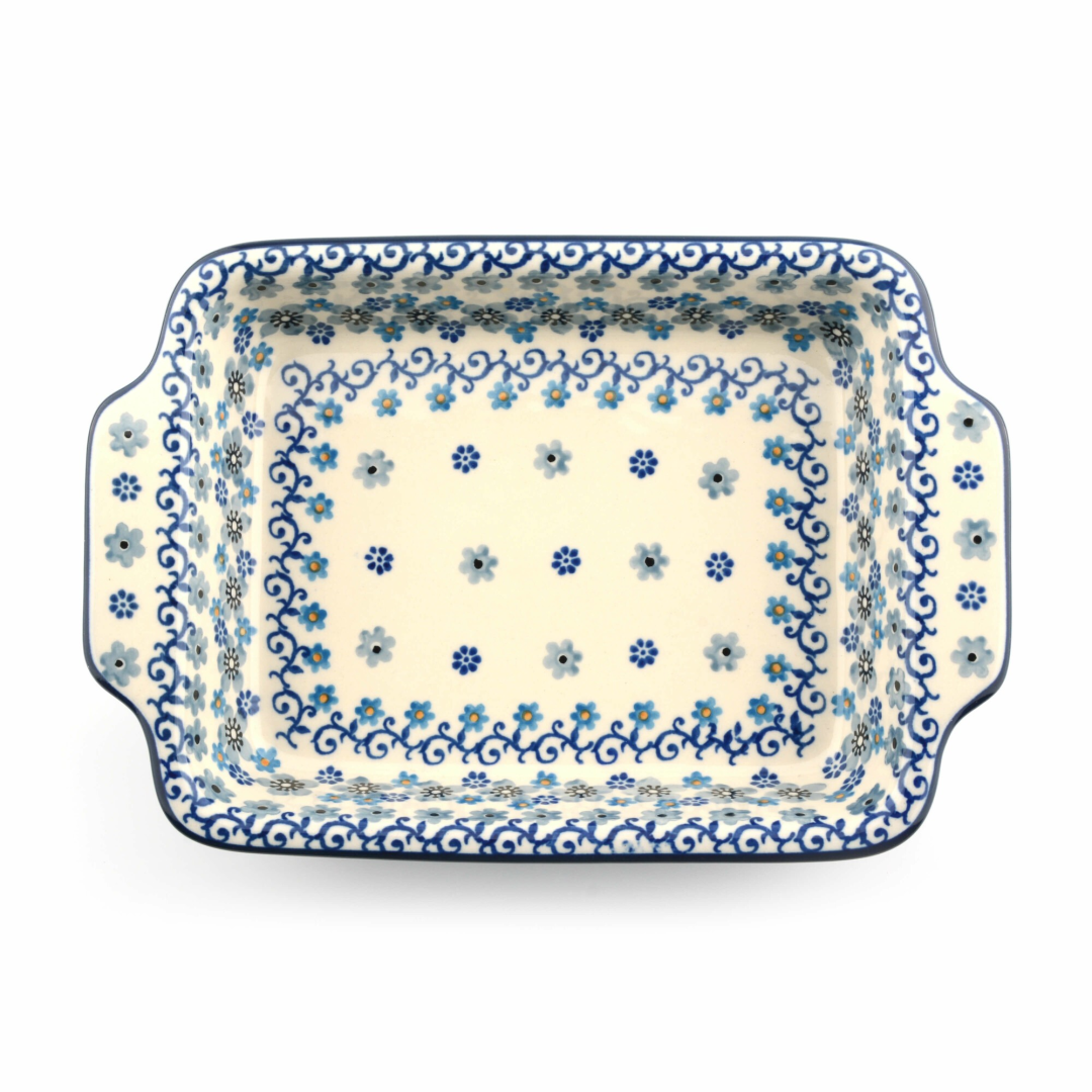 Bunzlau Ovenschaal 28x18,5cm Winter Garden