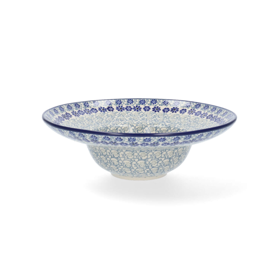 Bunzlau Pastabord 25cm Blue Fountain
